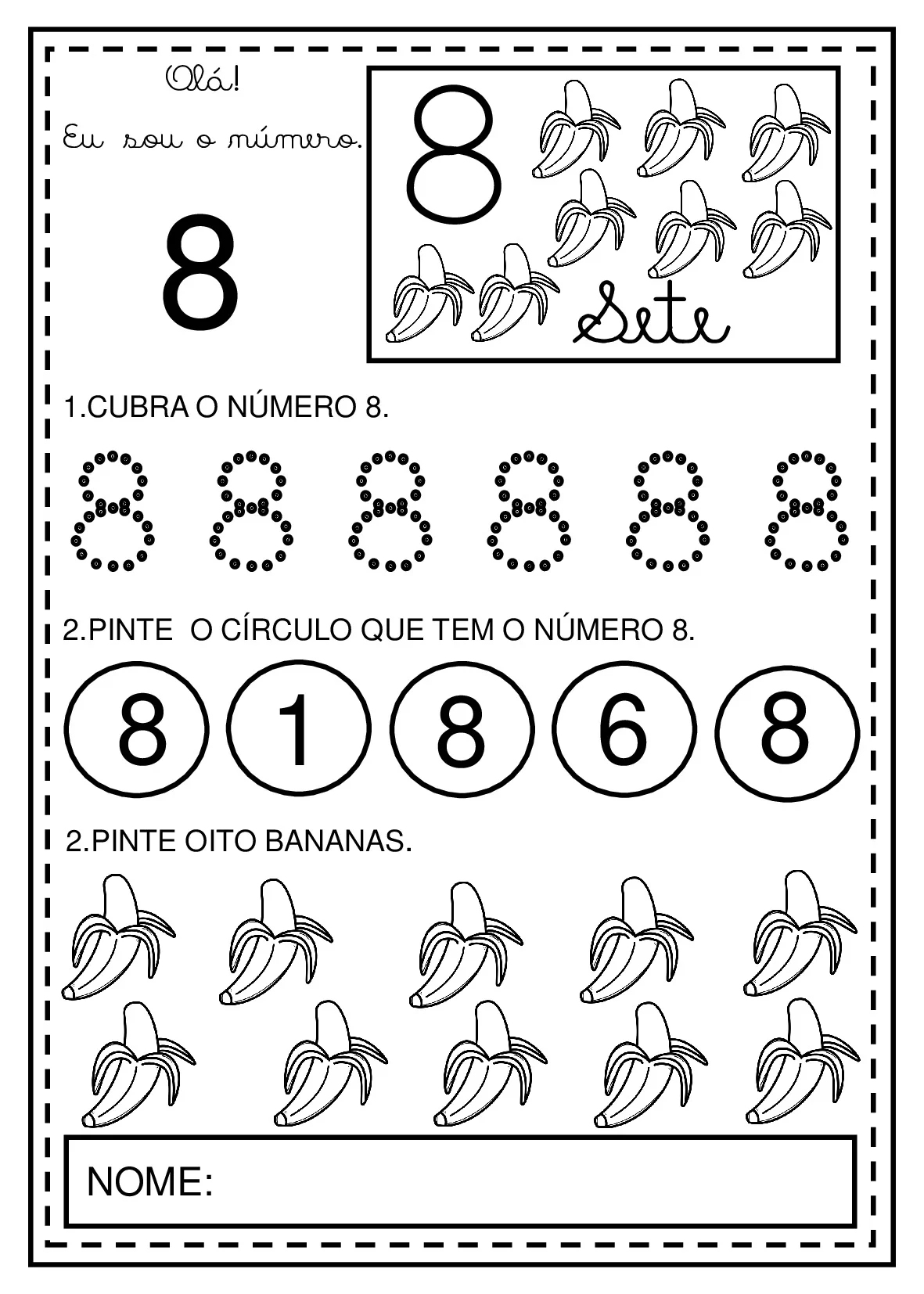 Atividades Com Quantidades De 0 A 10 Em PDF 9