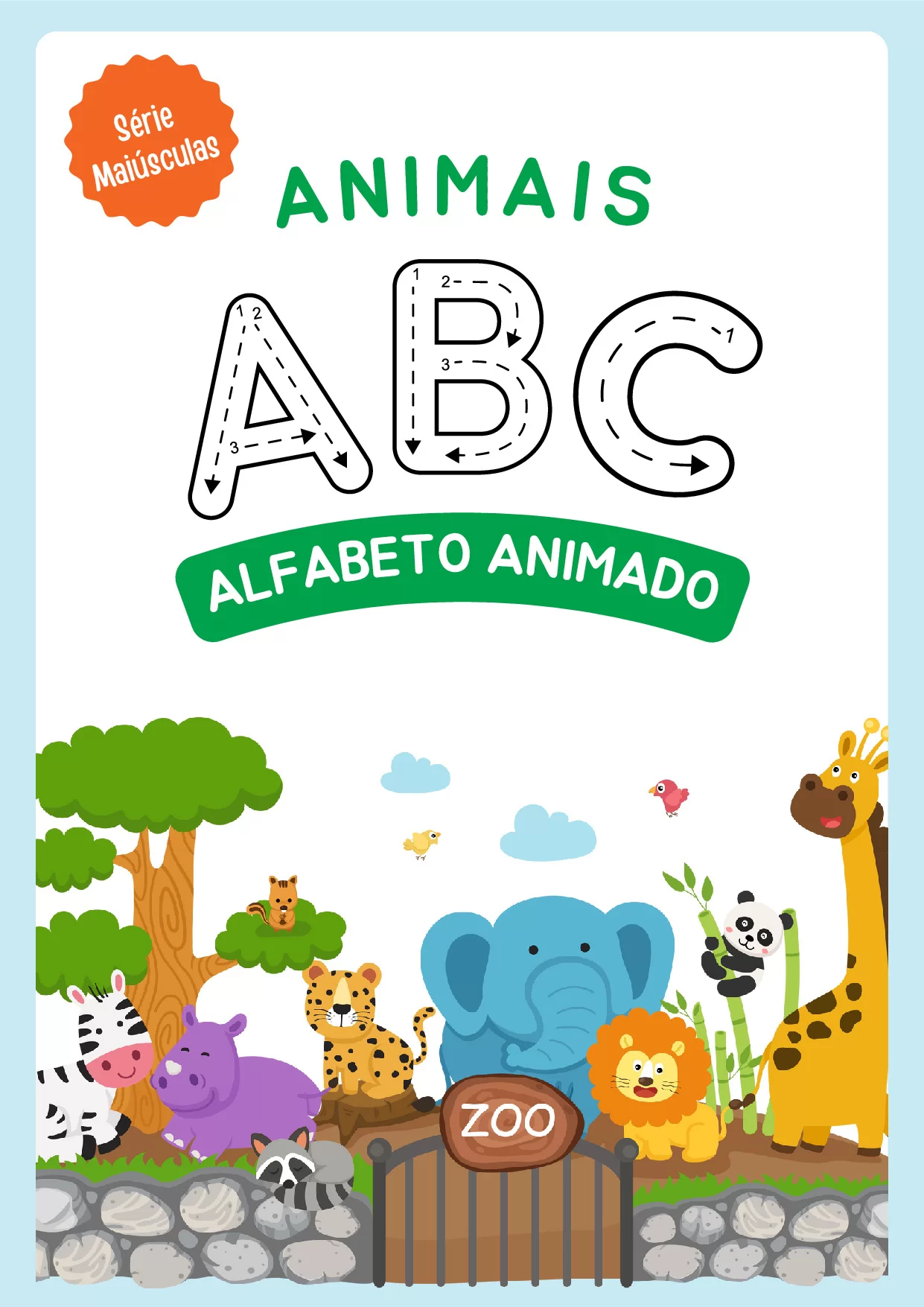 Atividades de Alfabeto para Colorir e Traçar Letras