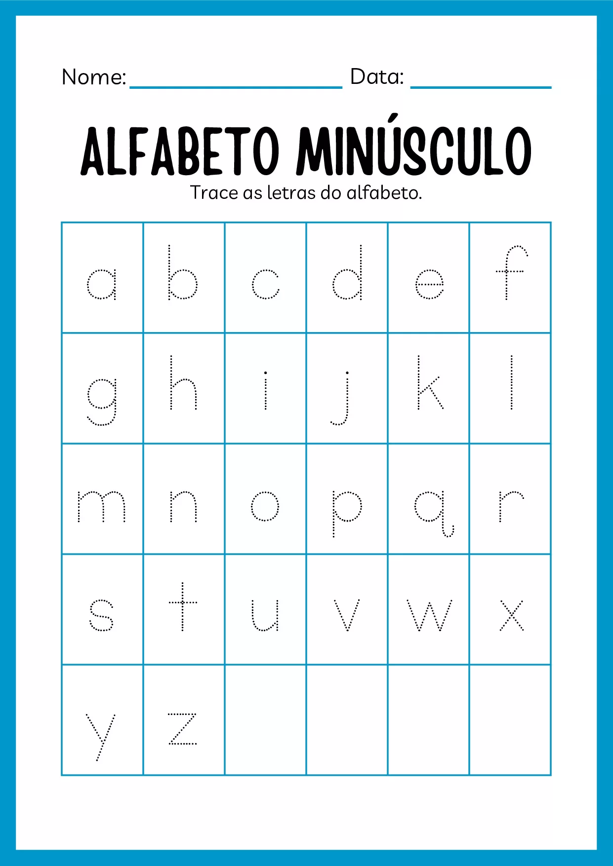 Atividades De Alfabeto Para Pre Escola Colorido 108