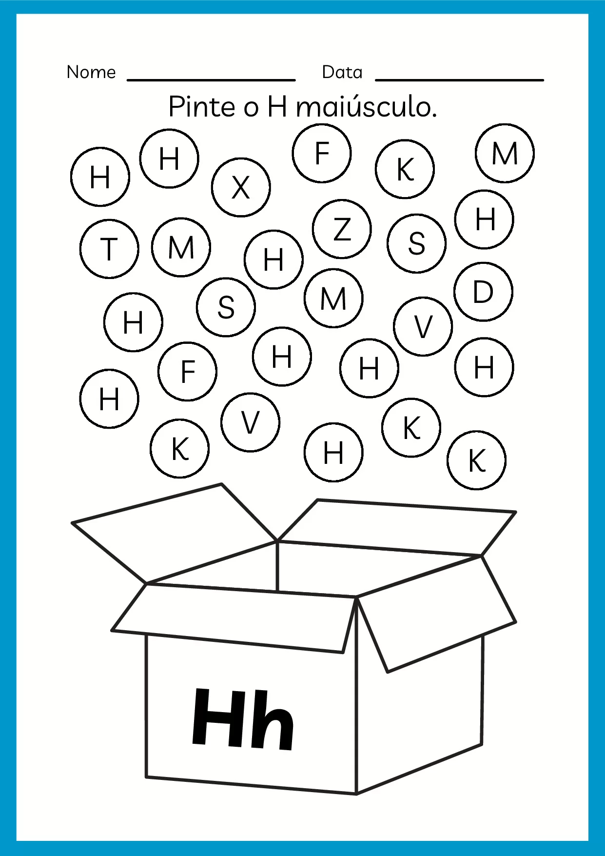 Atividades De Alfabeto Para Pre Escola Colorido 33