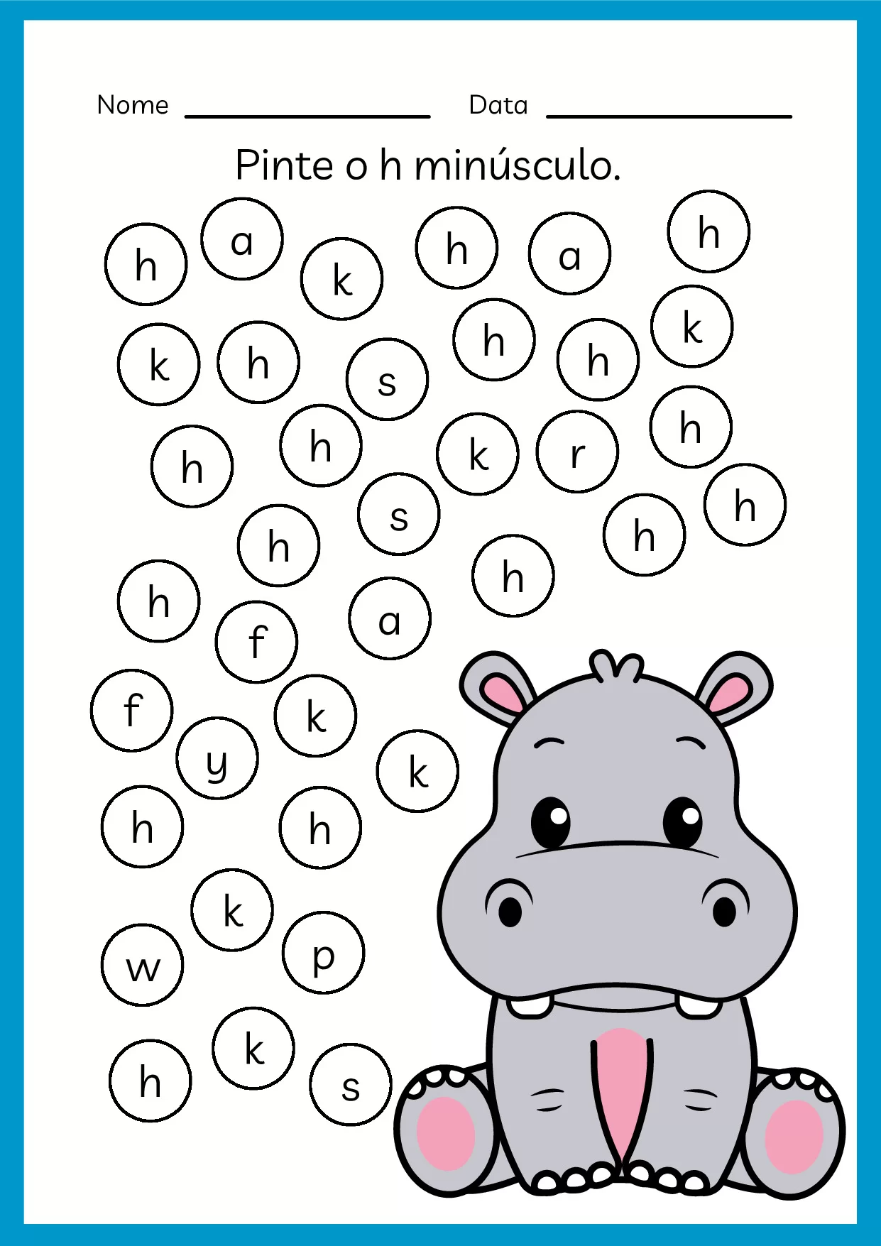 Atividades De Alfabeto Para Pre Escola Colorido 34