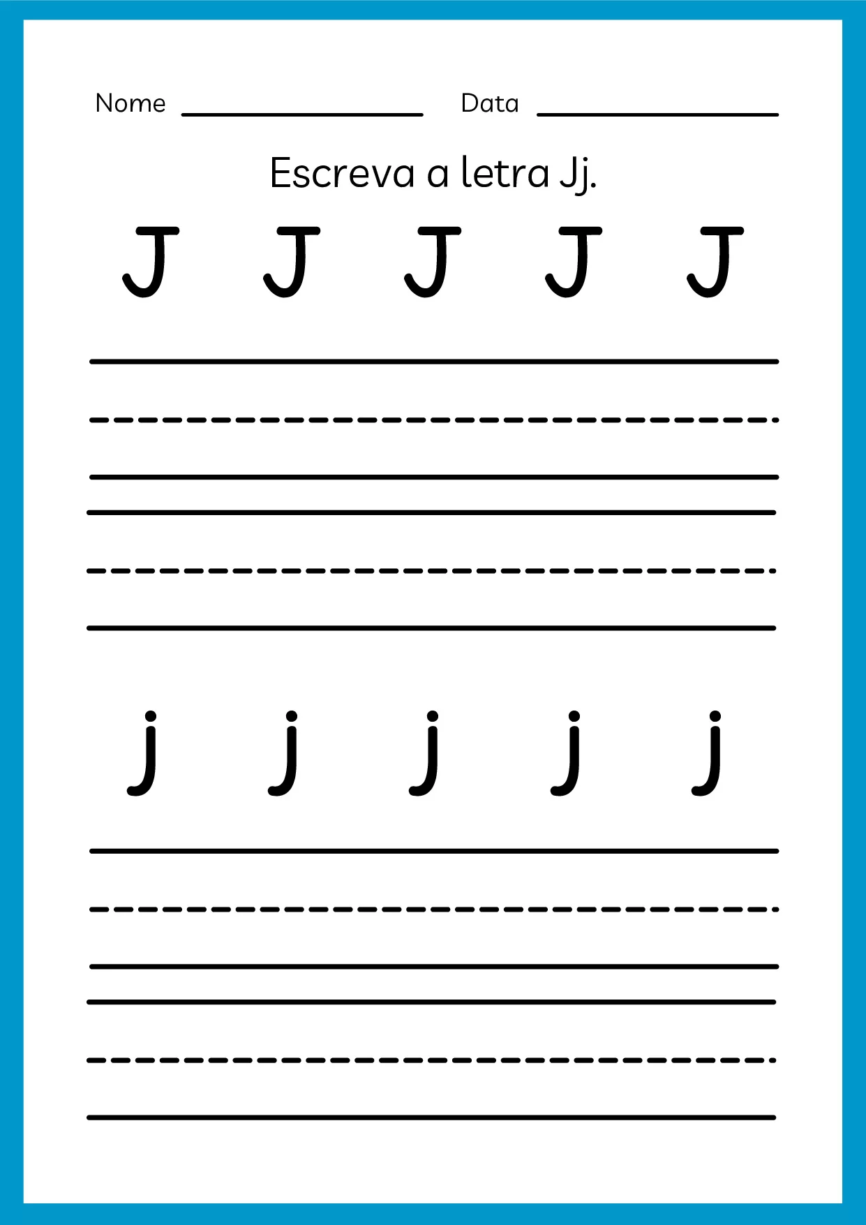 Atividades De Alfabeto Para Pre Escola Colorido 40