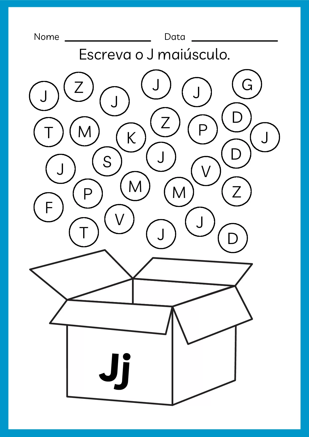 Atividades De Alfabeto Para Pre Escola Colorido 41