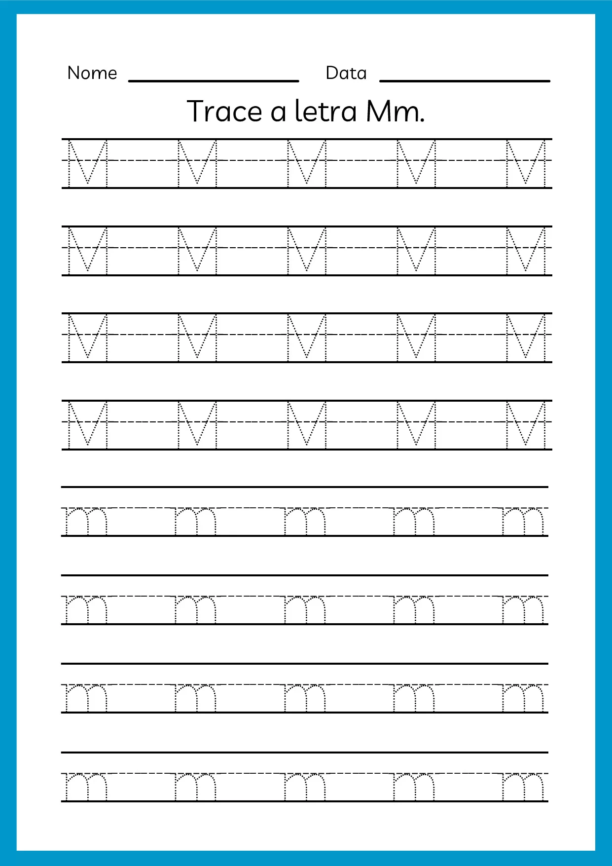 Atividades De Alfabeto Para Pre Escola Colorido 51