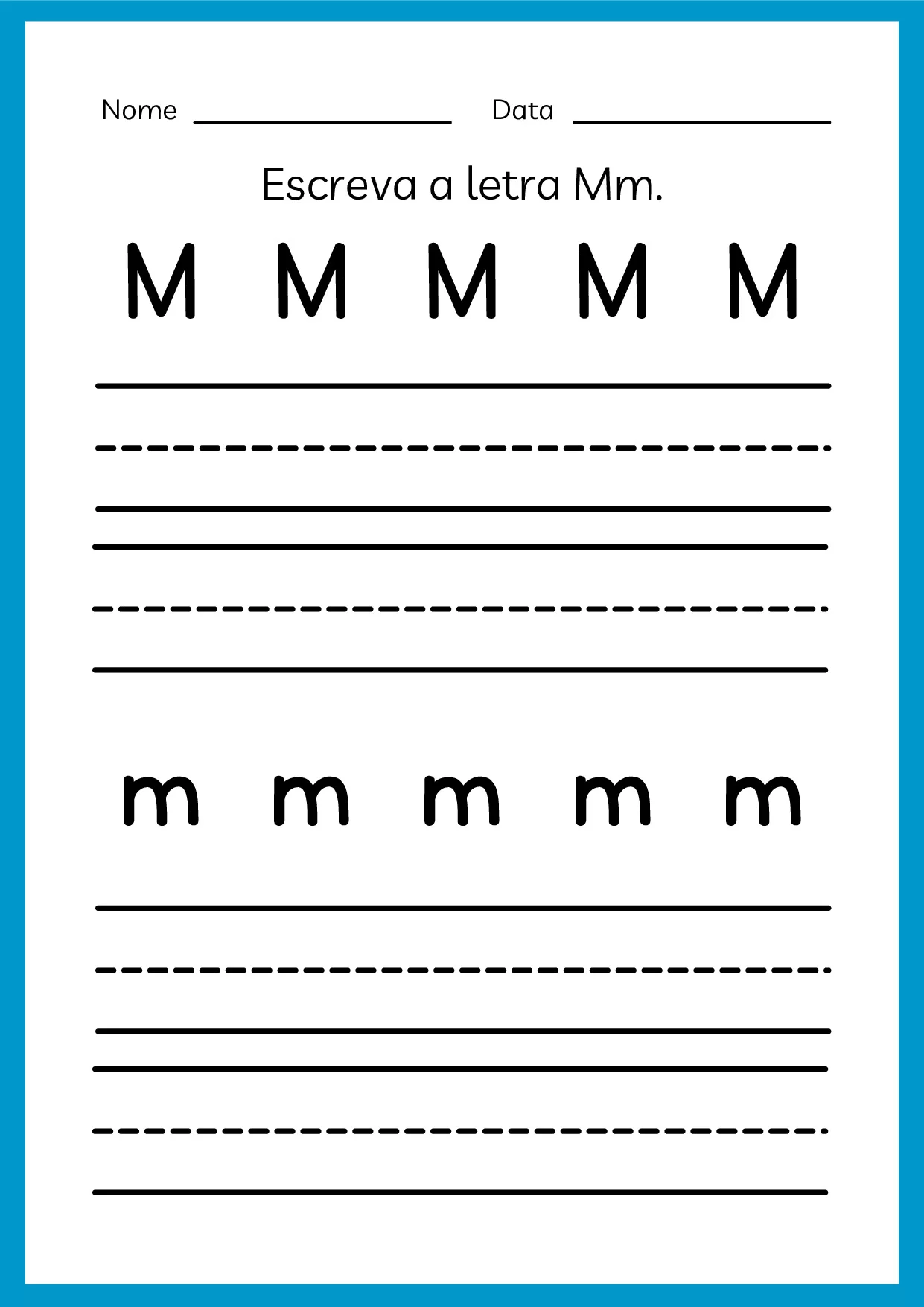 Atividades De Alfabeto Para Pre Escola Colorido 52