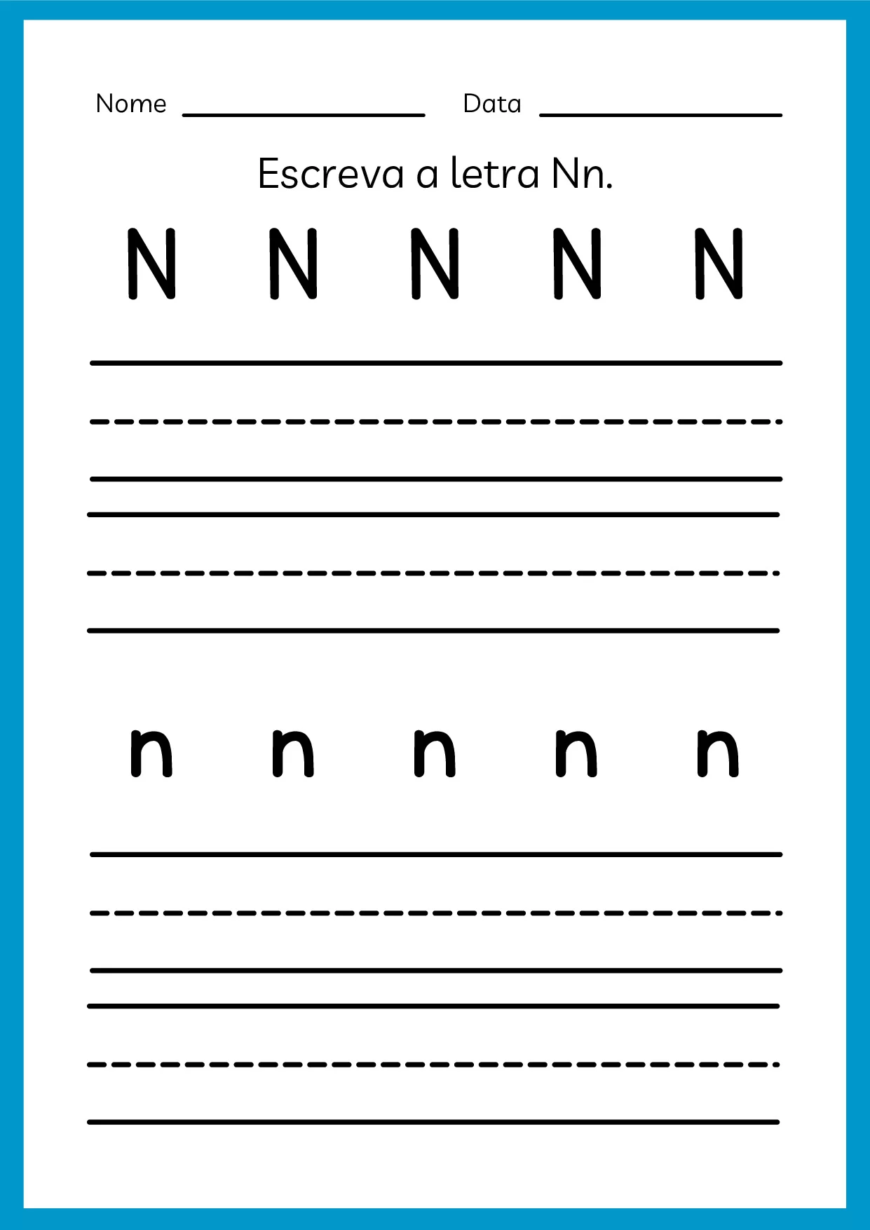 Atividades De Alfabeto Para Pre Escola Colorido 56