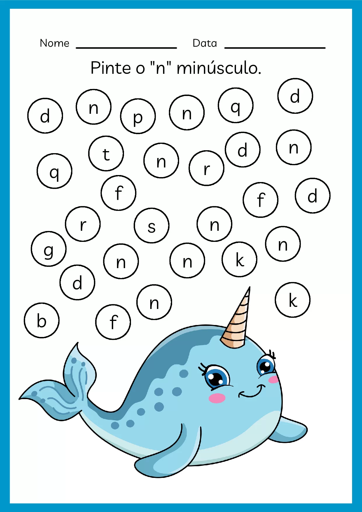 Atividades De Alfabeto Para Pre Escola Colorido 58