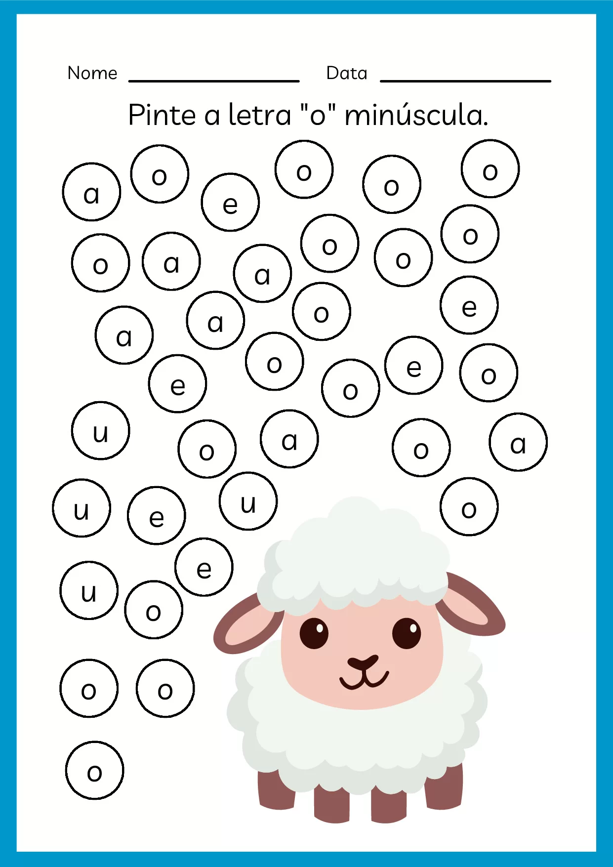 Atividades De Alfabeto Para Pre Escola Colorido 62