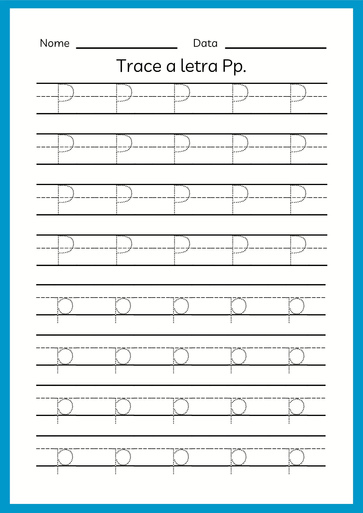 Atividades De Alfabeto Para Pre Escola Colorido 63