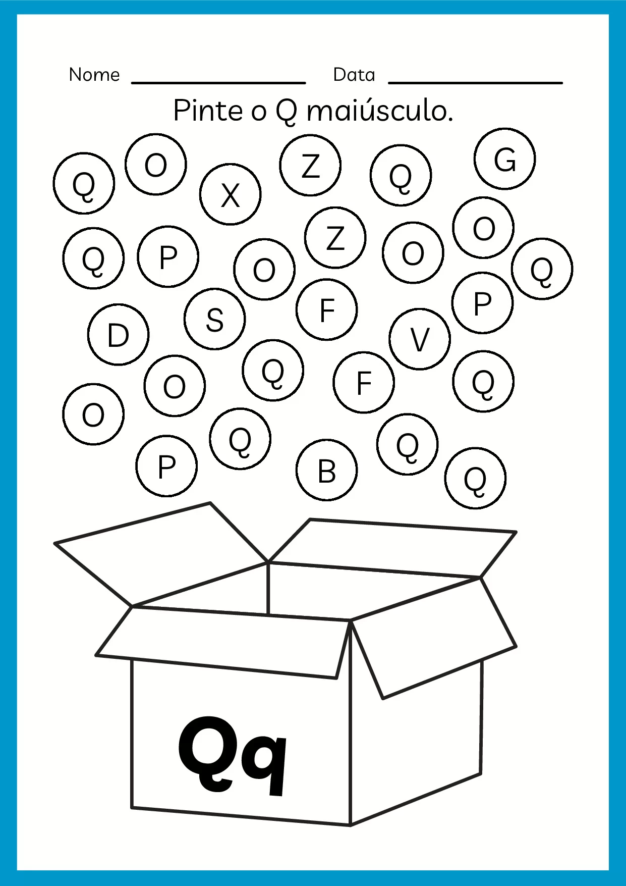 Atividades De Alfabeto Para Pre Escola Colorido 69