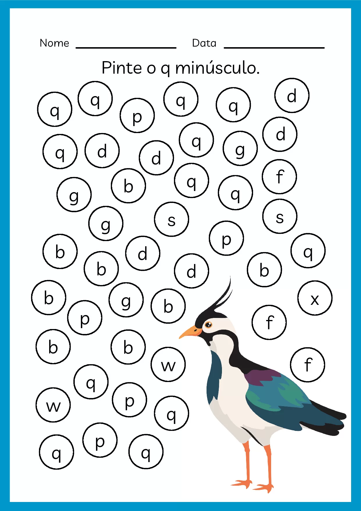 Atividades De Alfabeto Para Pre Escola Colorido 70