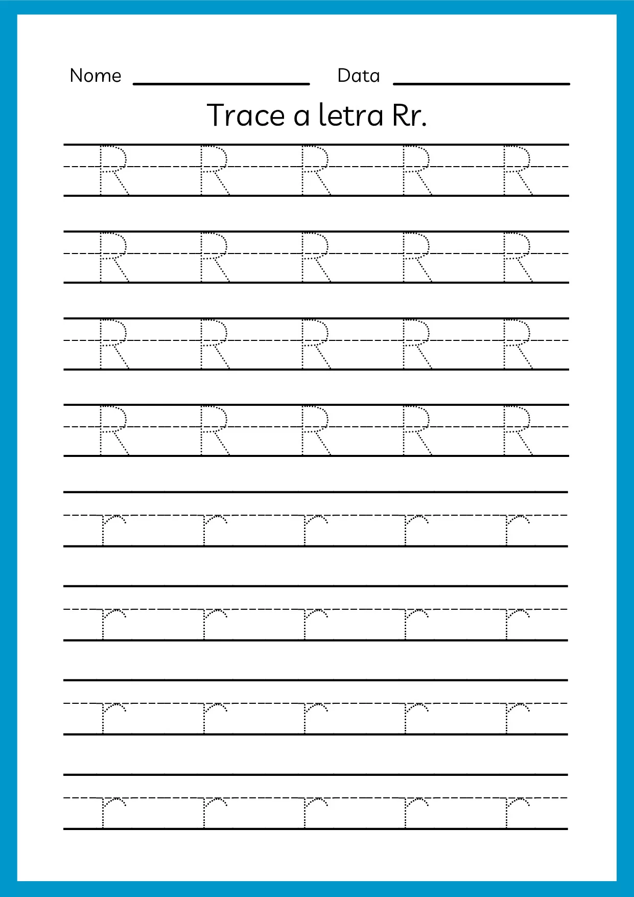 Atividades De Alfabeto Para Pre Escola Colorido 71