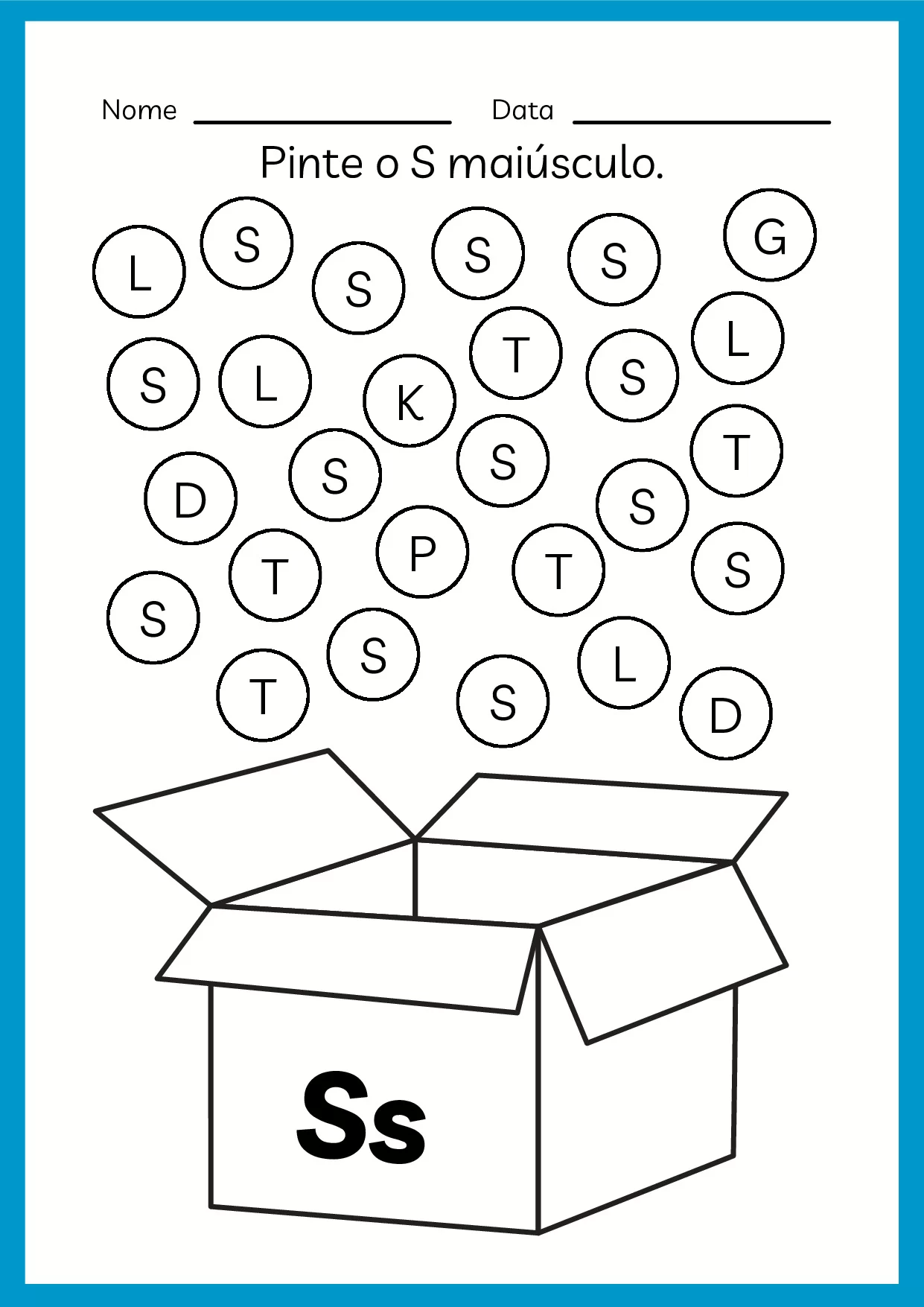 Atividades De Alfabeto Para Pre Escola Colorido 77