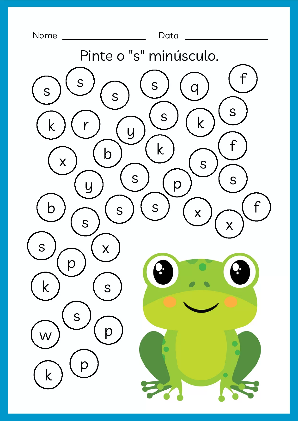 Atividades De Alfabeto Para Pre Escola Colorido 78