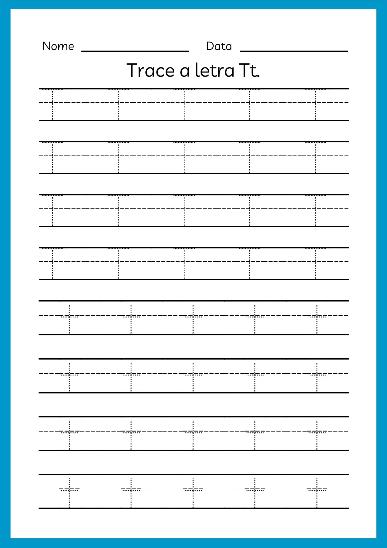 Atividades De Alfabeto Para Pre Escola Colorido 79