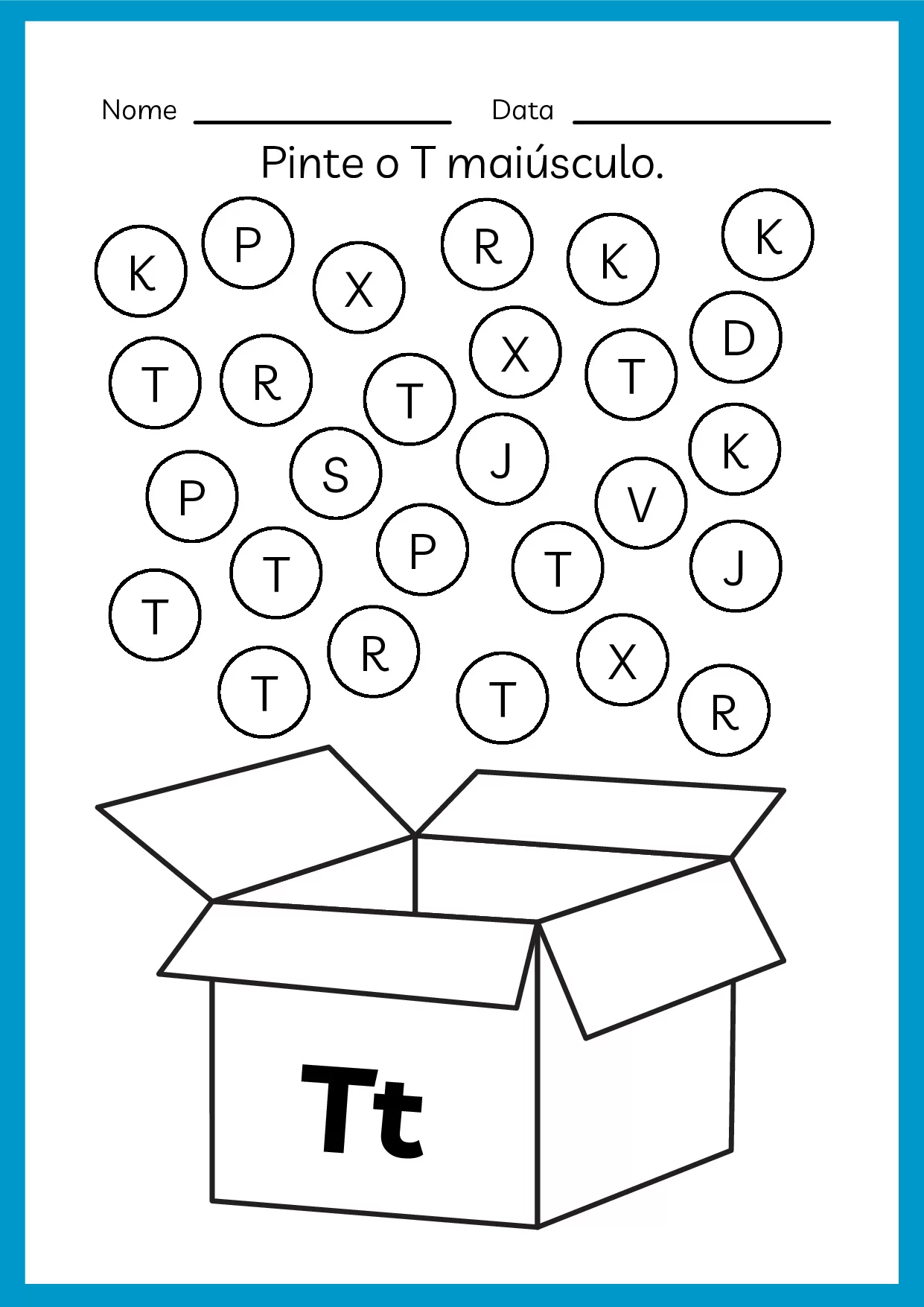 Atividades De Alfabeto Para Pre Escola Colorido 81