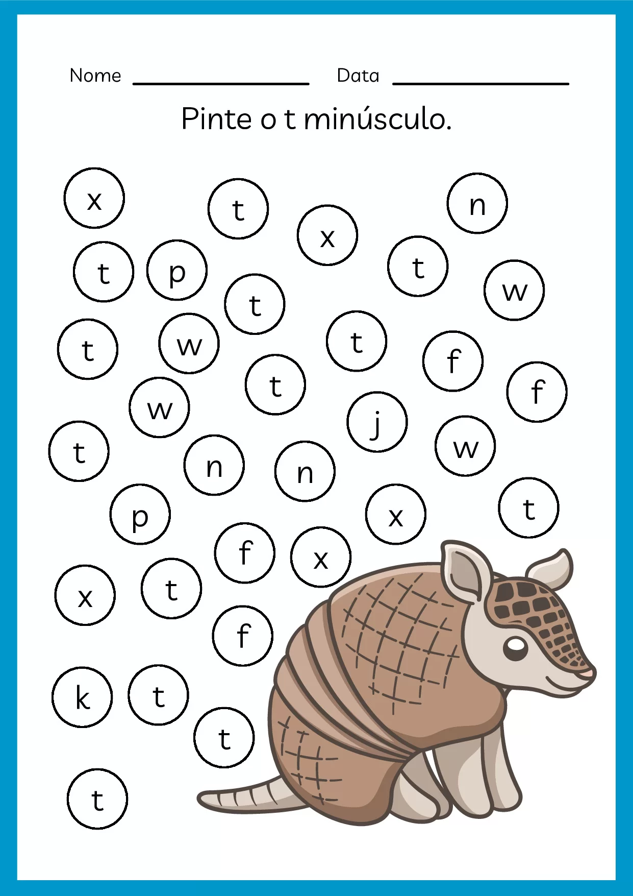 Atividades De Alfabeto Para Pre Escola Colorido 82