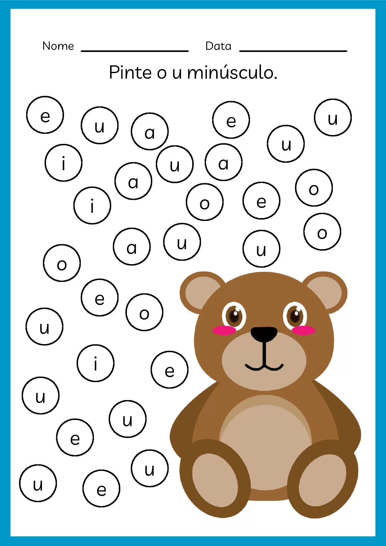 Atividades De Alfabeto Para Pre Escola Colorido 86