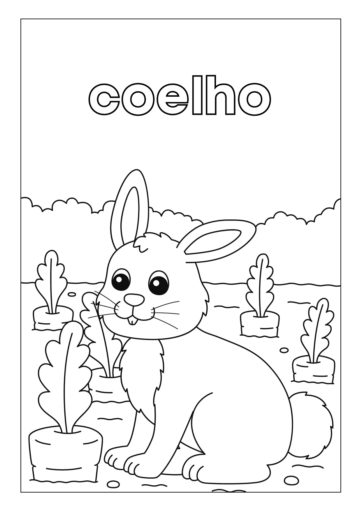 Colorir coelho