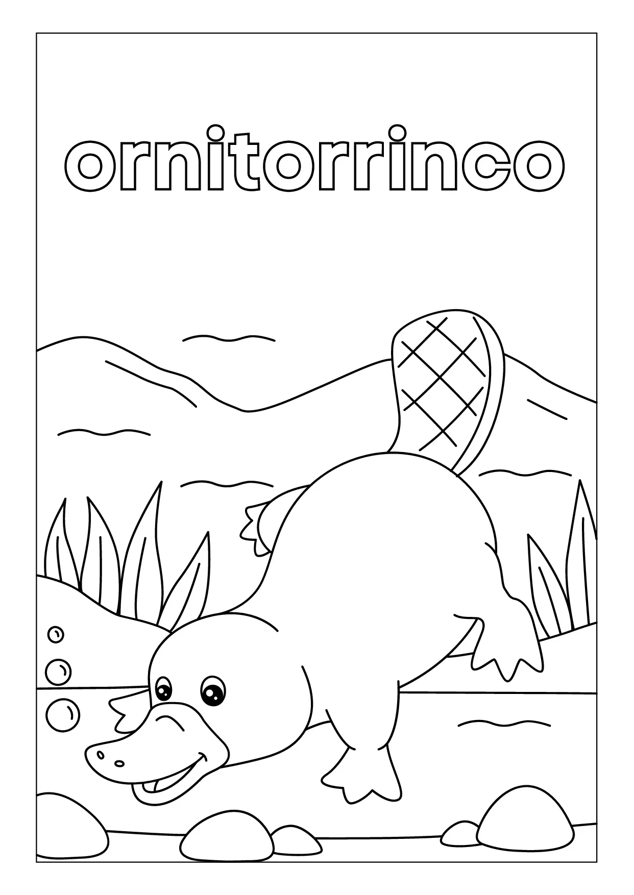 Atividades De Colorir Habitats Dos Animais Infantil 16