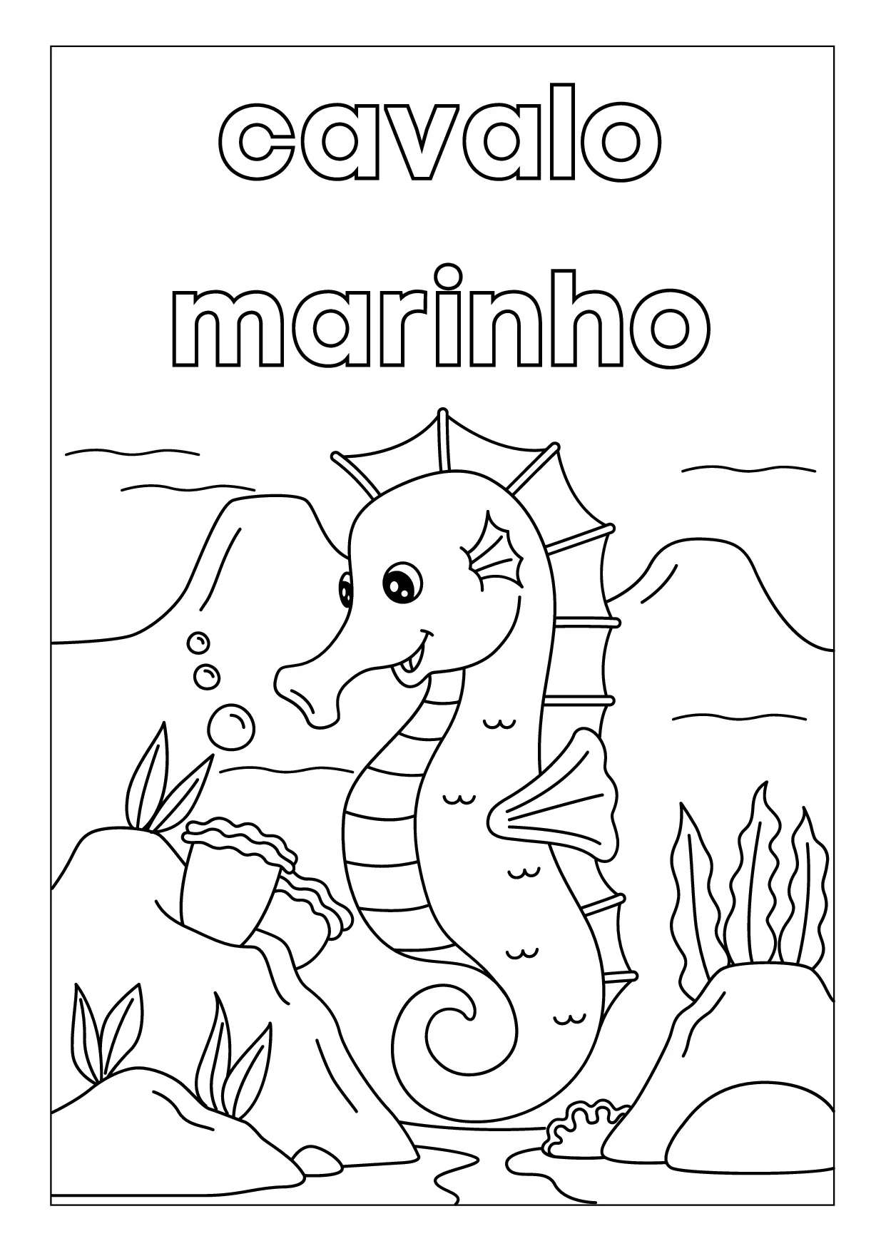 Atividades De Colorir Habitats Dos Animais Infantil 21