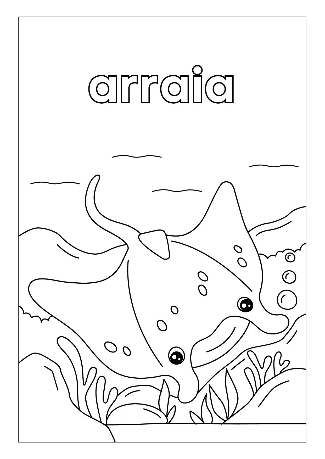 Atividades De Colorir Habitats Dos Animais Infantil 30