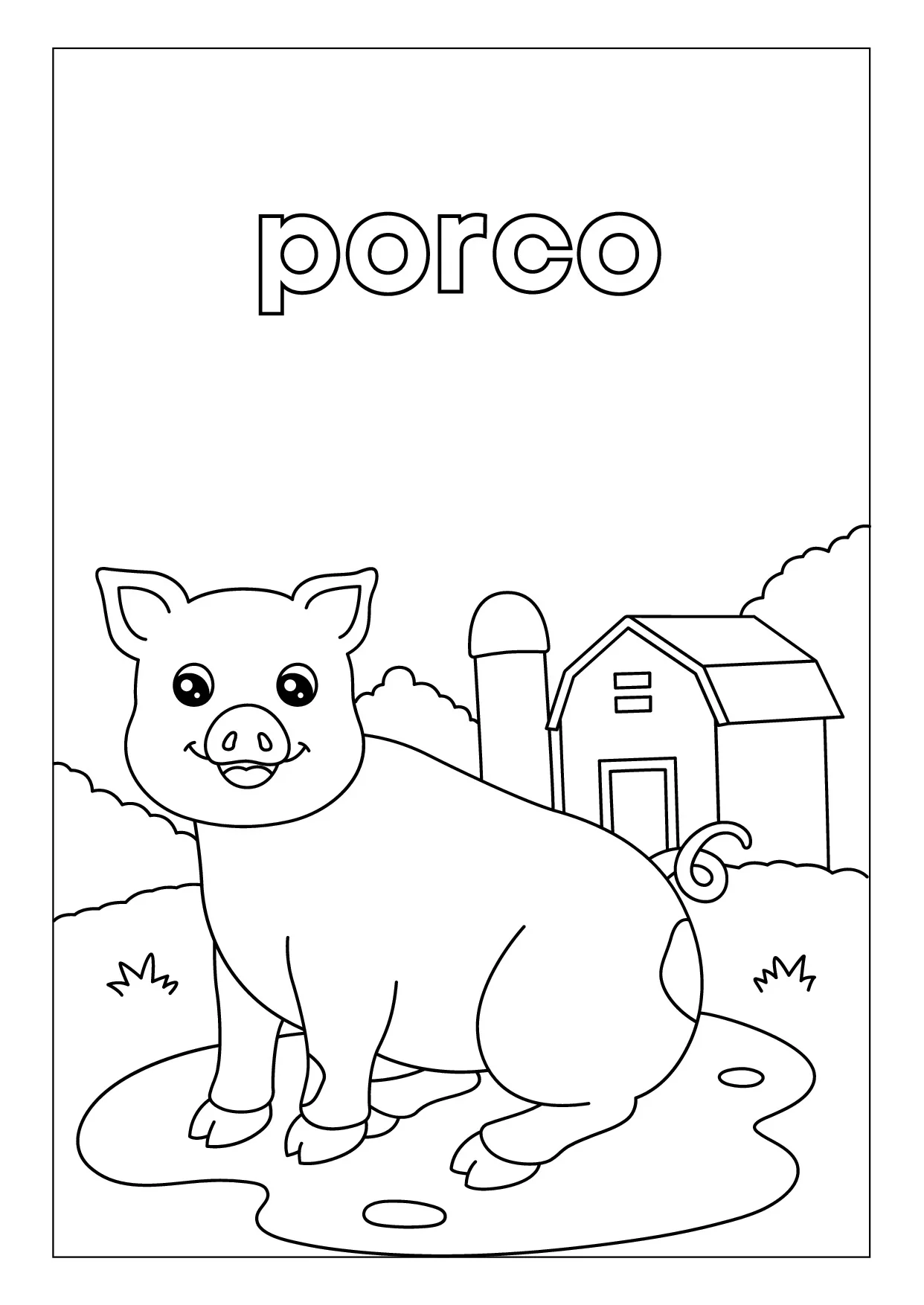 Atividades De Colorir Habitats Dos Animais Infantil 46