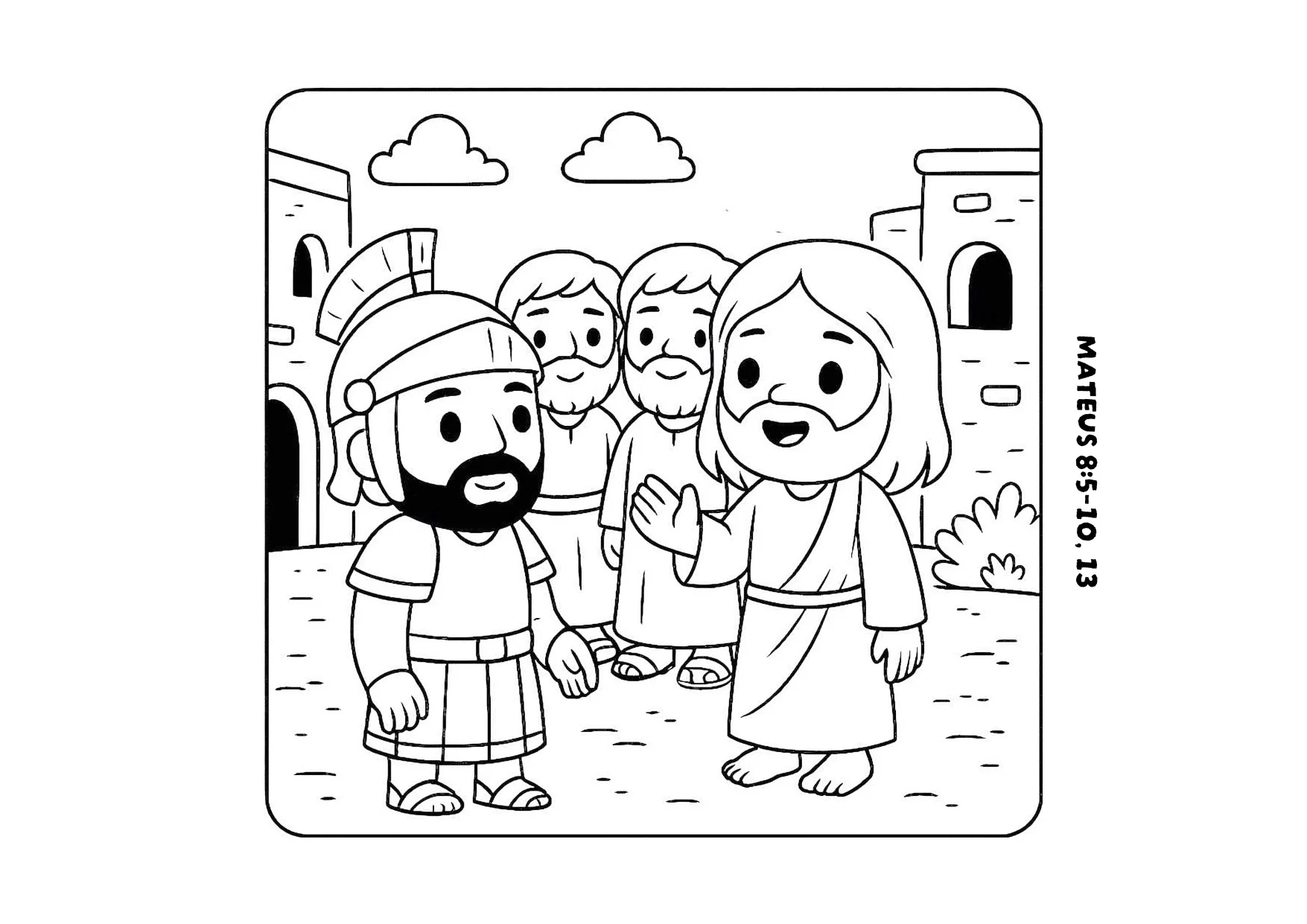 Atividades De Colorir Versiculos De Jesus 16