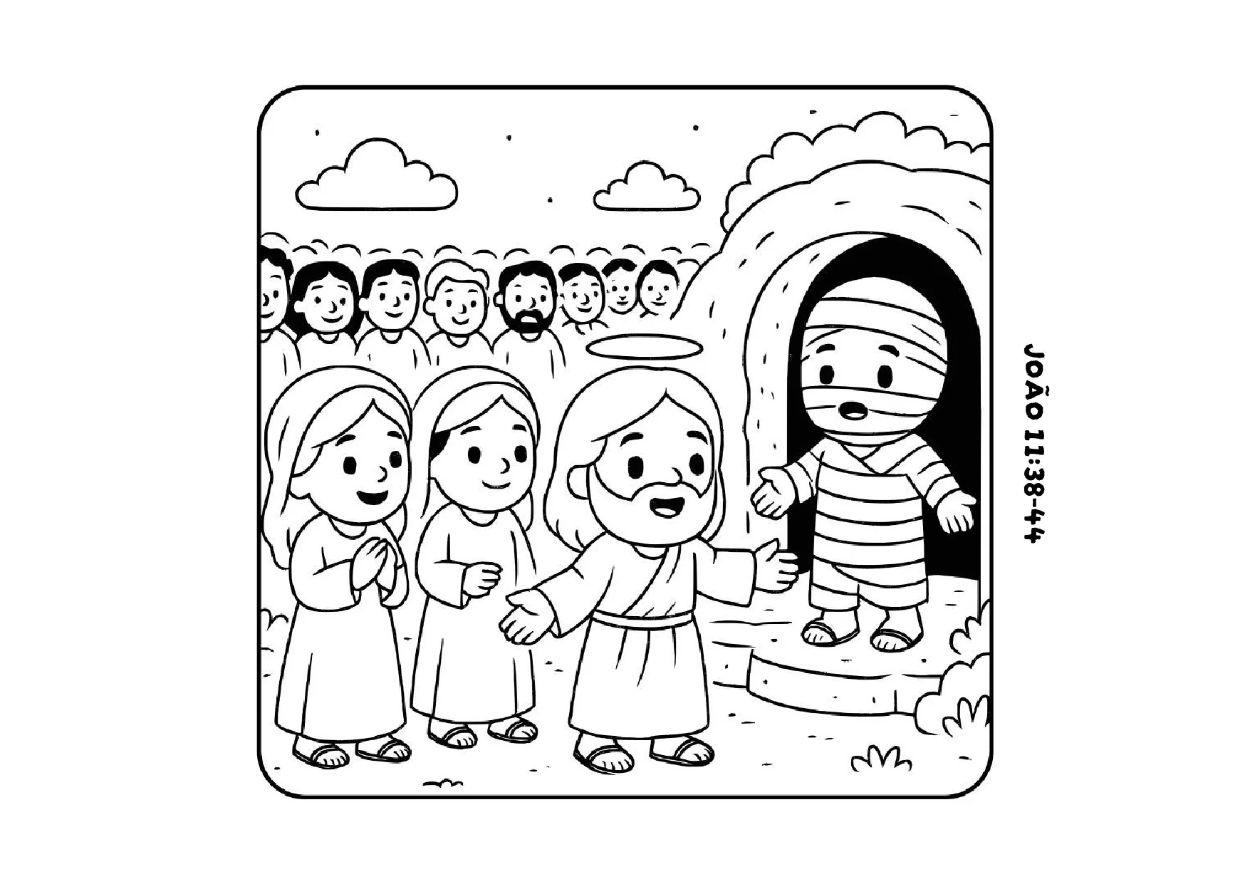 Atividades De Colorir Versiculos De Jesus 18