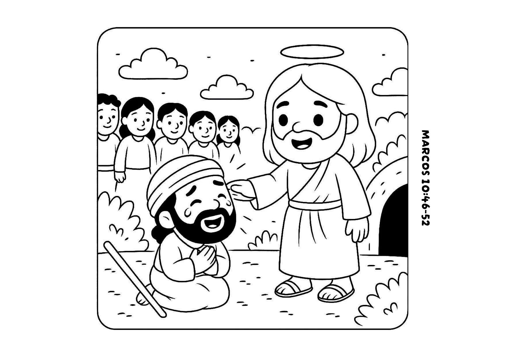 Atividades De Colorir Versiculos De Jesus 19