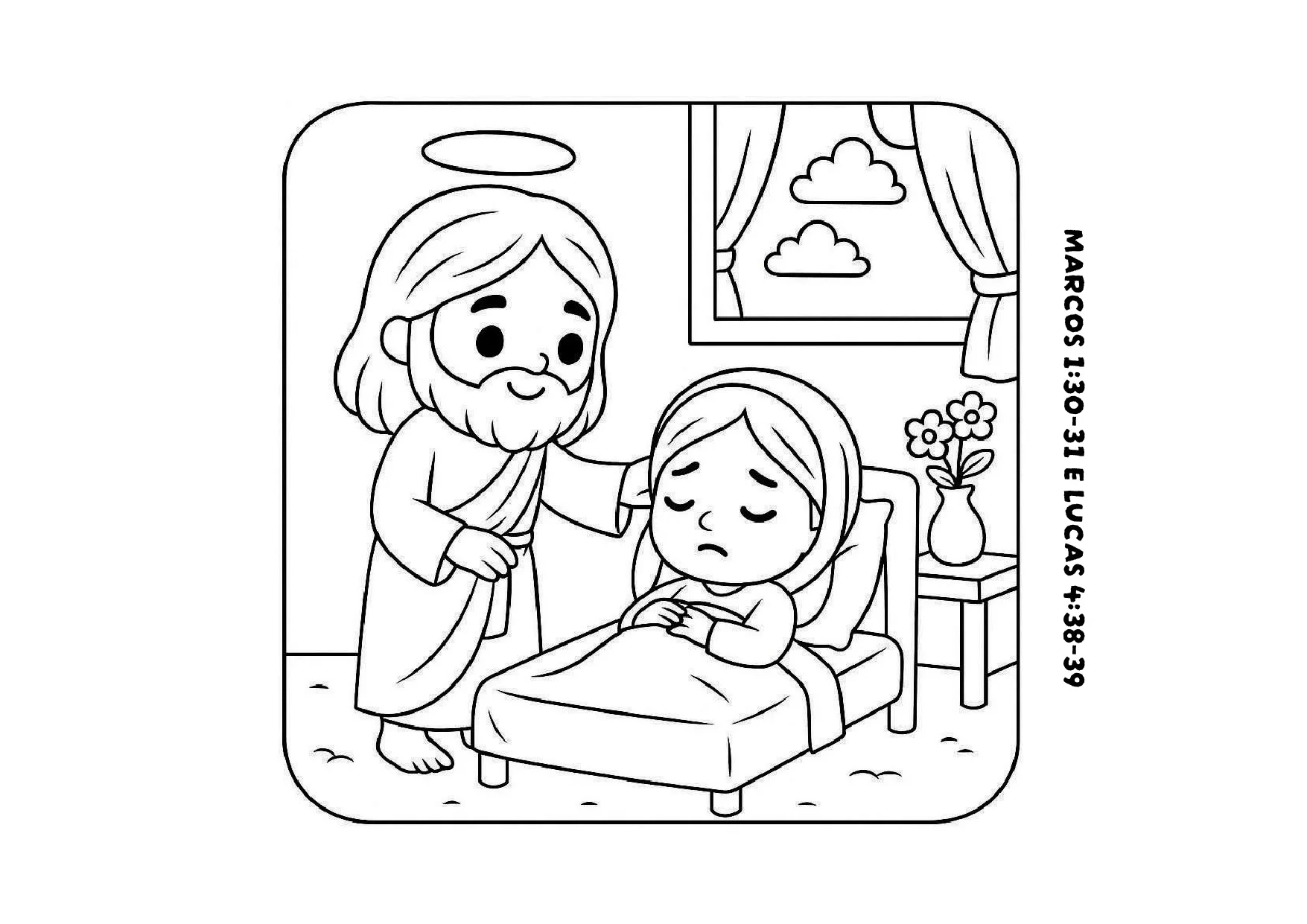 Atividades De Colorir Versiculos De Jesus 22