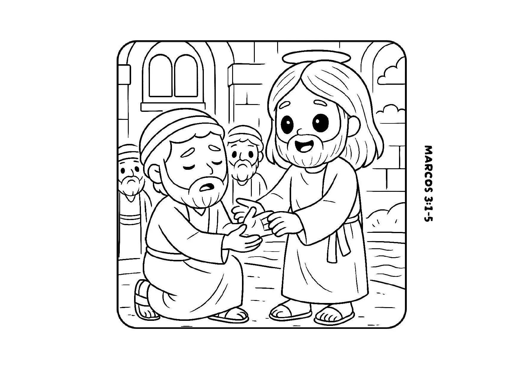 Atividades De Colorir Versiculos De Jesus 23