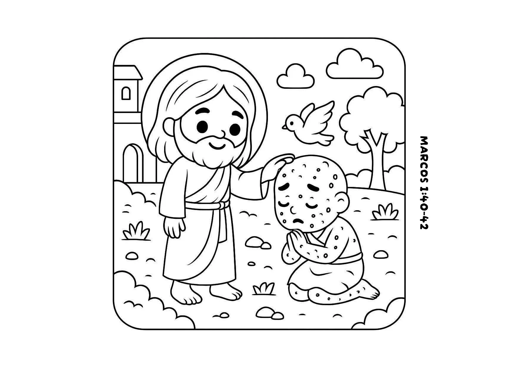 Atividades De Colorir Versiculos De Jesus 24