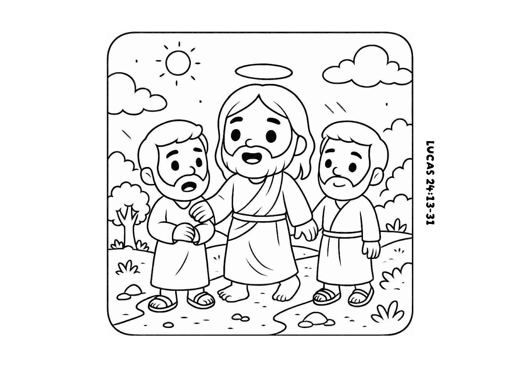 Atividades De Colorir Versiculos De Jesus 30