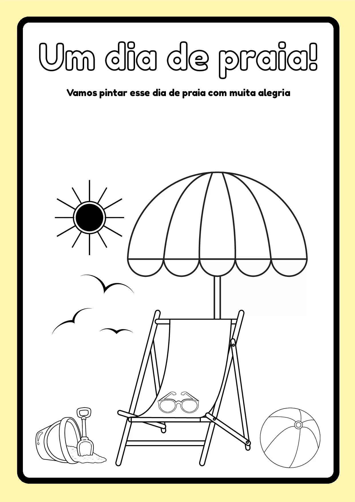 Atividades para pintar