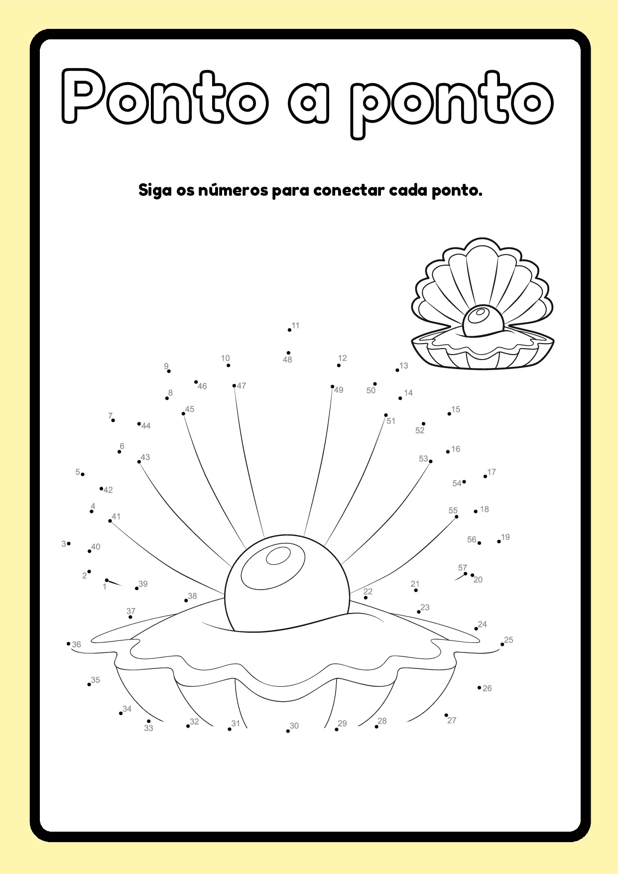 Ligue os pontilhados