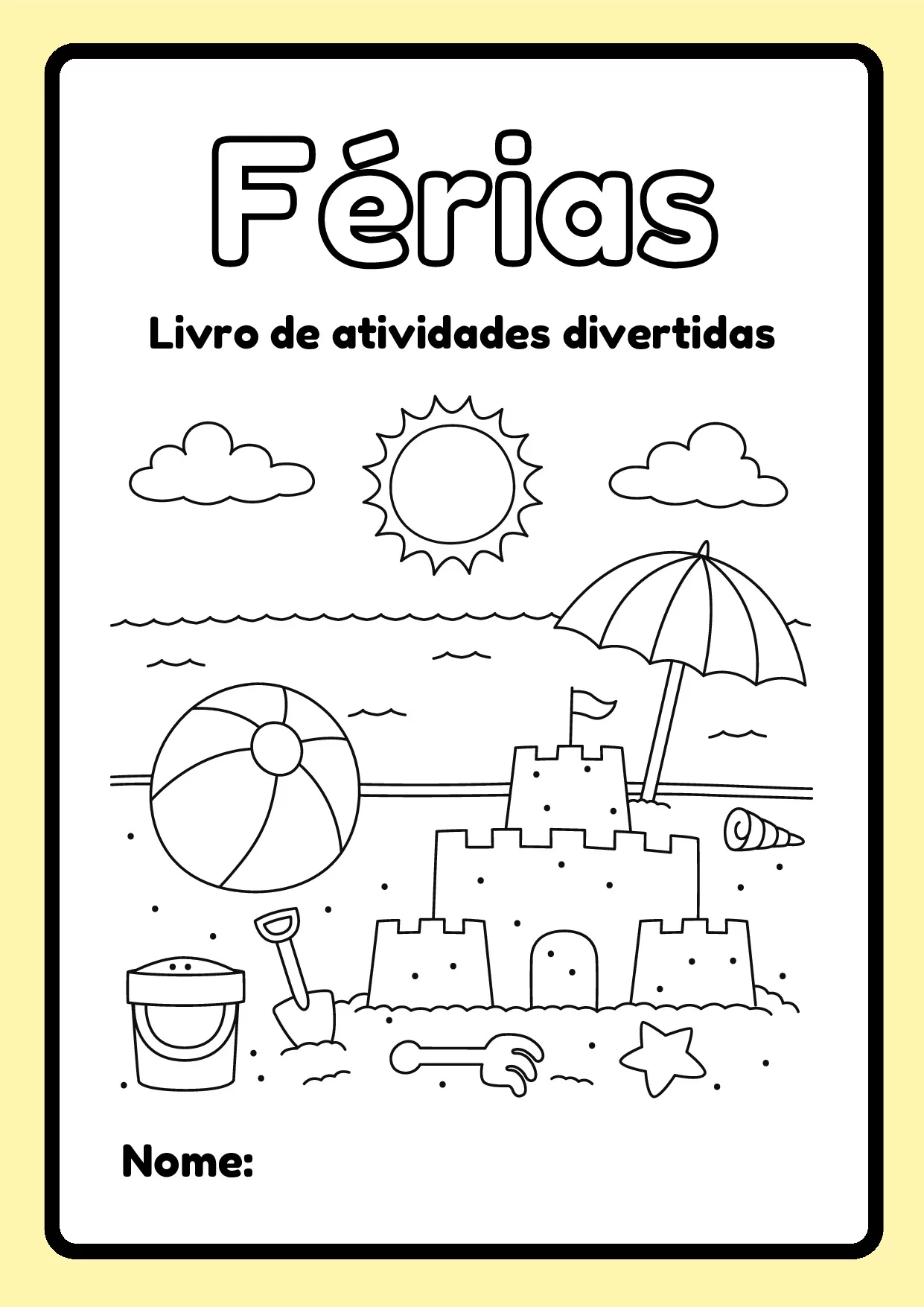 Atividades de Férias Divertidas para Educação Infantil