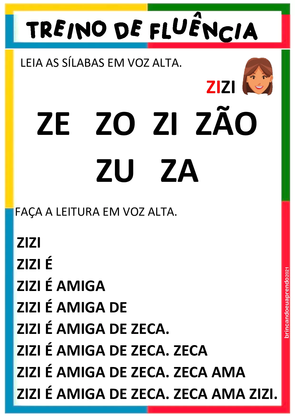Atividades De Fluencia De Leitura – Caderno Fluencia Especial 18