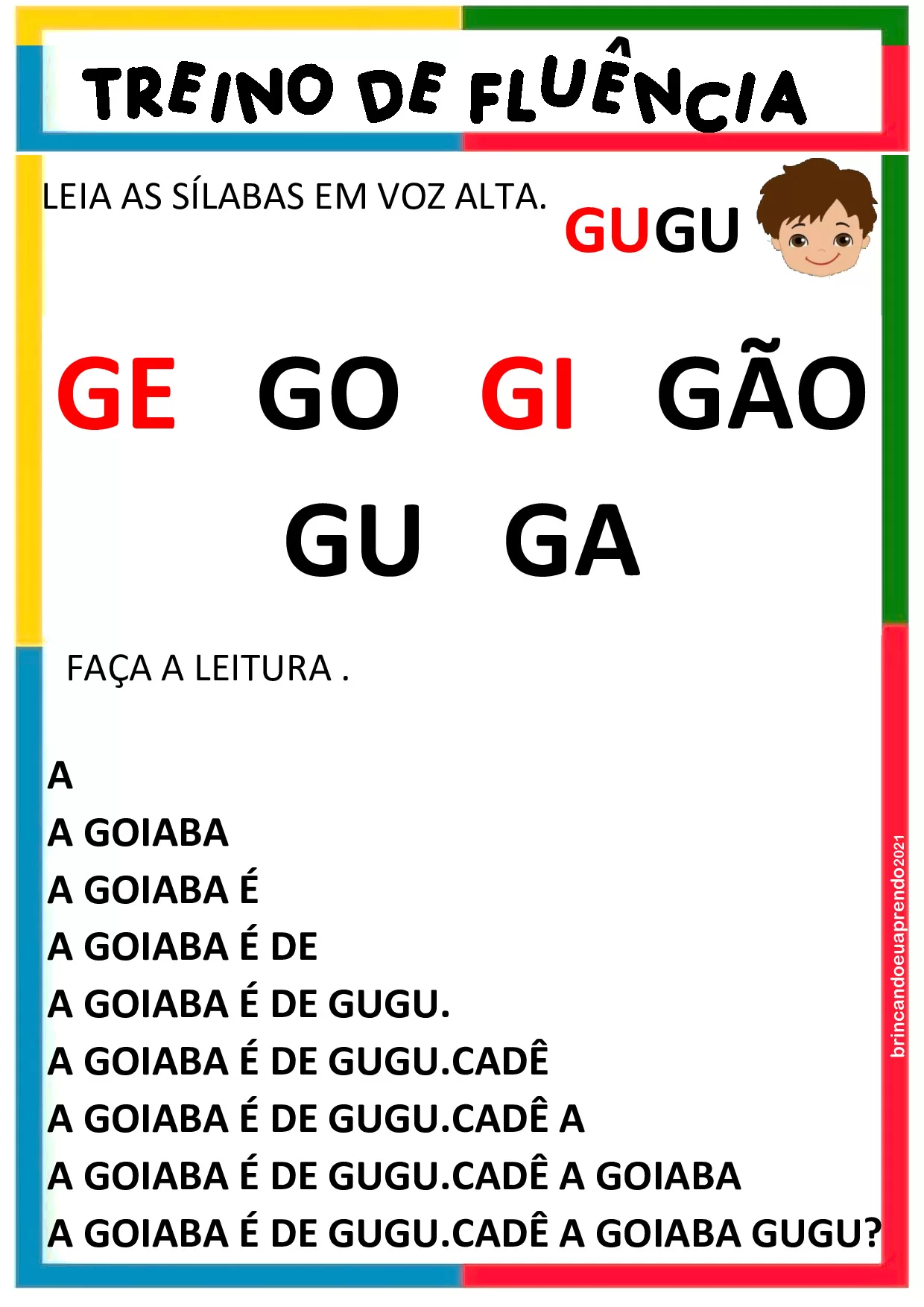 Atividades De Fluencia De Leitura – Caderno Fluencia Especial 6