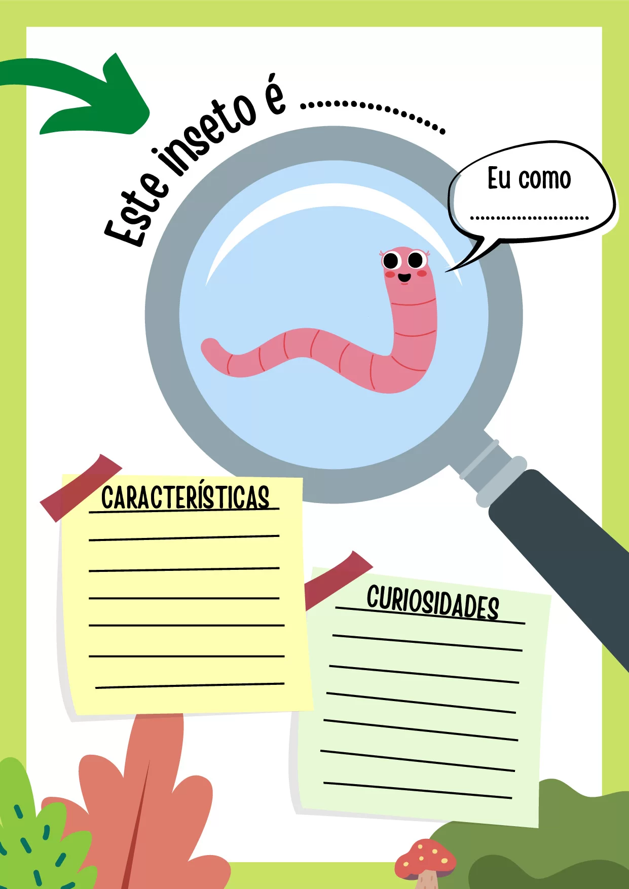 Atividades De Insetos Coloridos Para Educacao Infantil 12