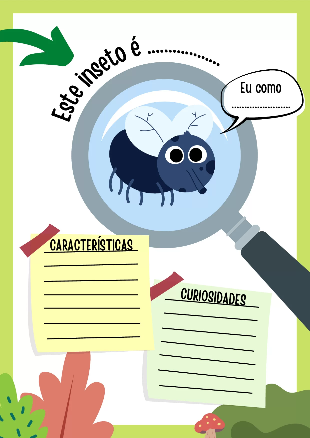 Atividades De Insetos Coloridos Para Educacao Infantil 13