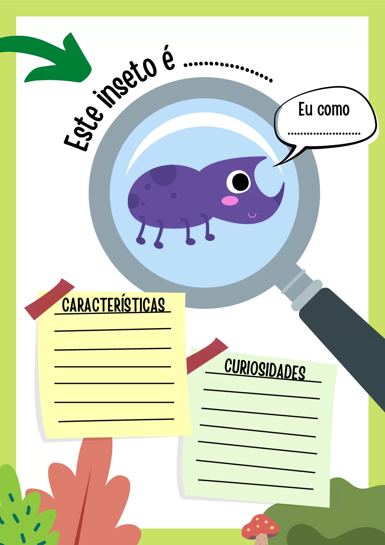 Atividades De Insetos Coloridos Para Educacao Infantil 14