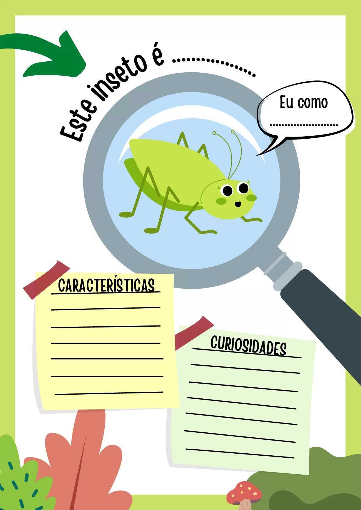 Atividades De Insetos Coloridos Para Educacao Infantil 8