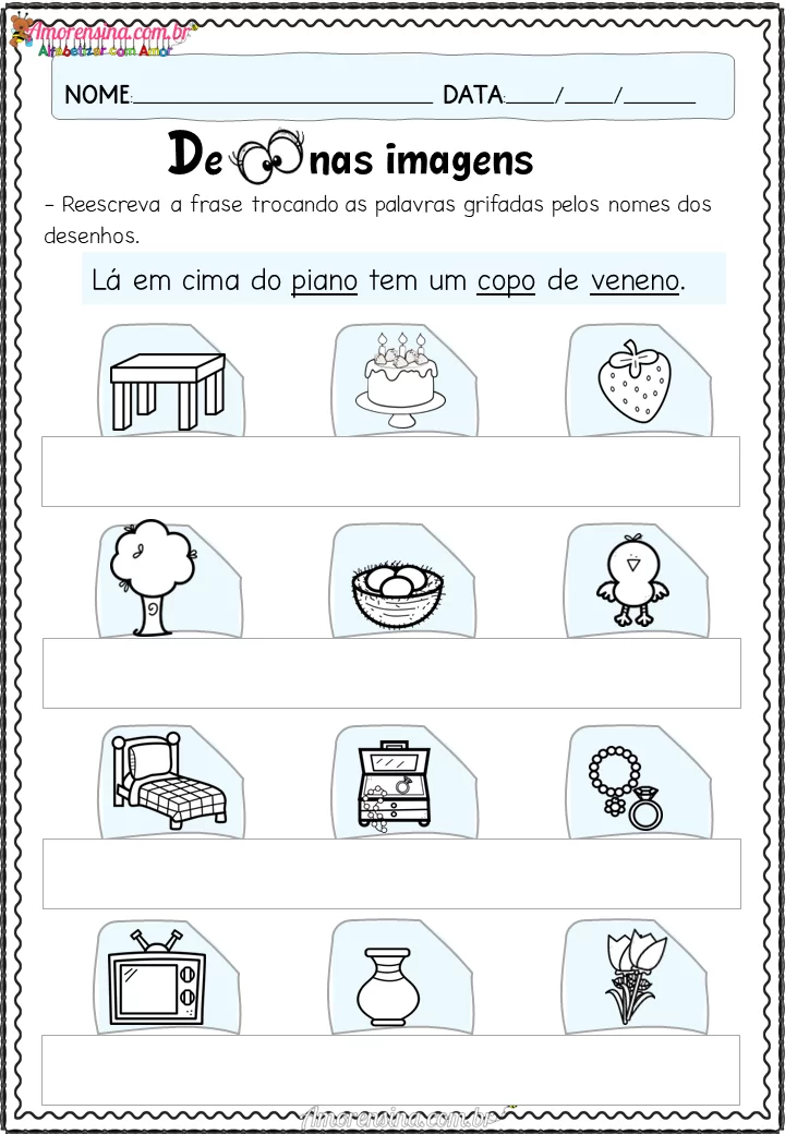 Atividades De Lingua Portuguesa 2o Ano 5