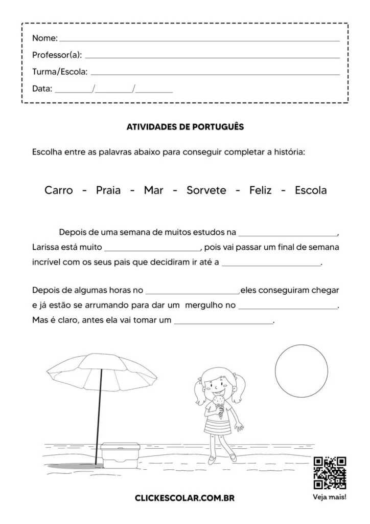 Atividades De Portugues 2 Ano01 724x1024