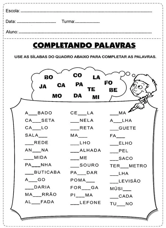 Atividades De Portugues 2 Ano10