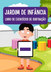 Atividades de Subtração para Jardim de Infância Colorido