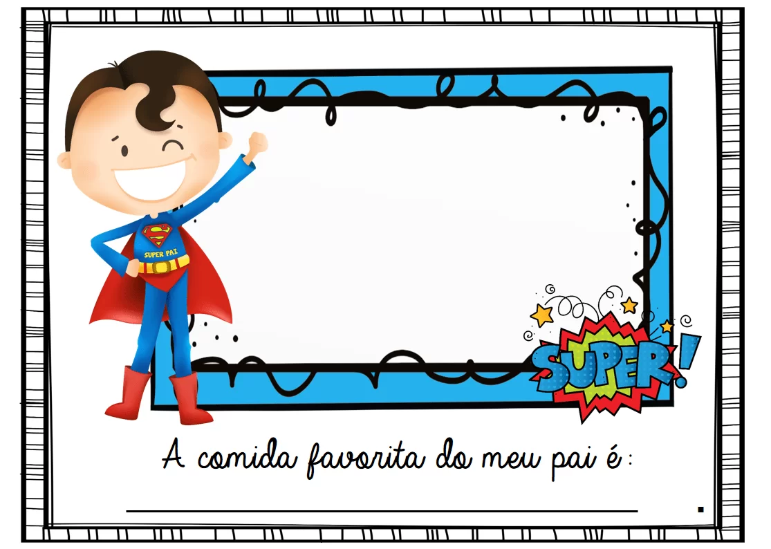 Atividades Dia Dos Pais %C3%A1lbum 4