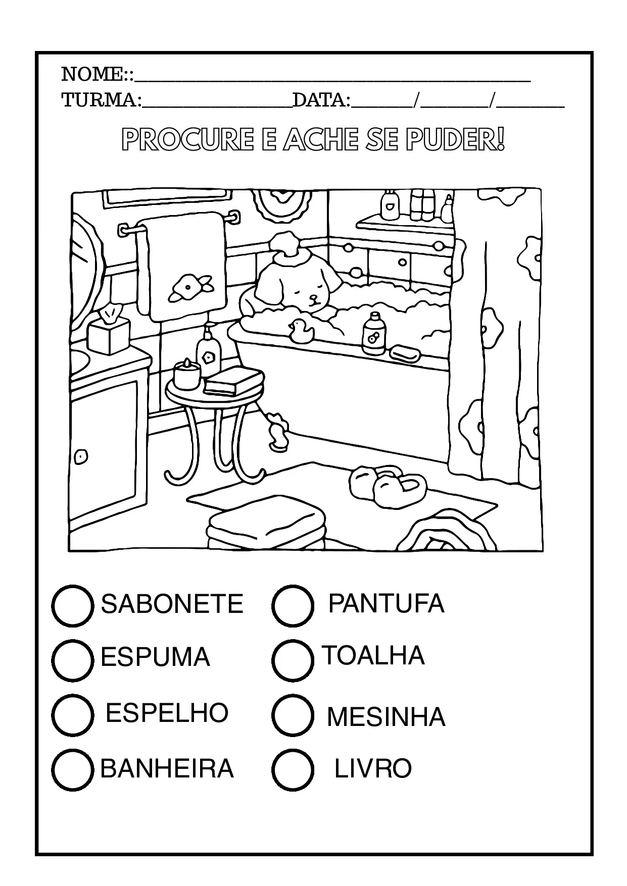 Procure e ache se puder