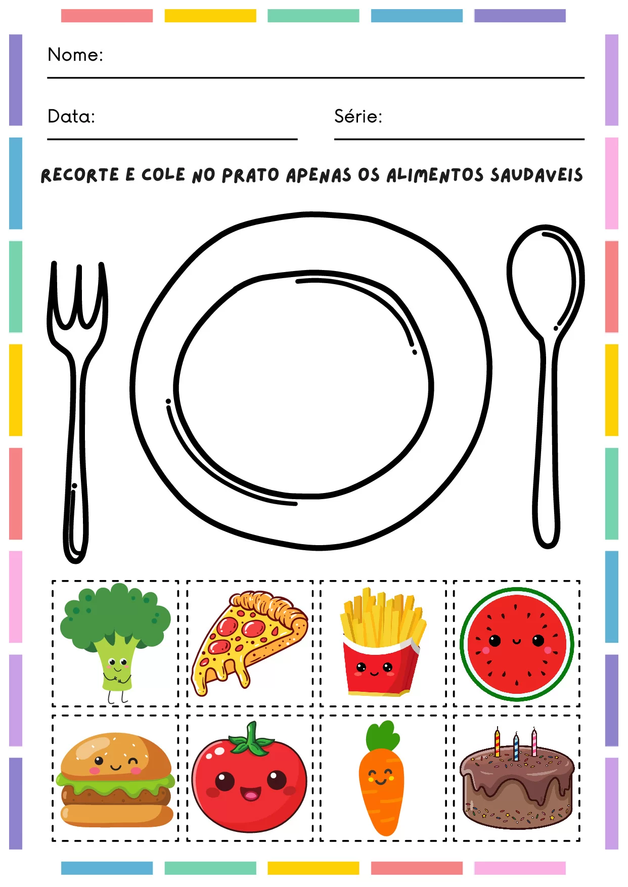 Atividades Sobre Alimentacao Saudavel Para Educacao Infantil 11